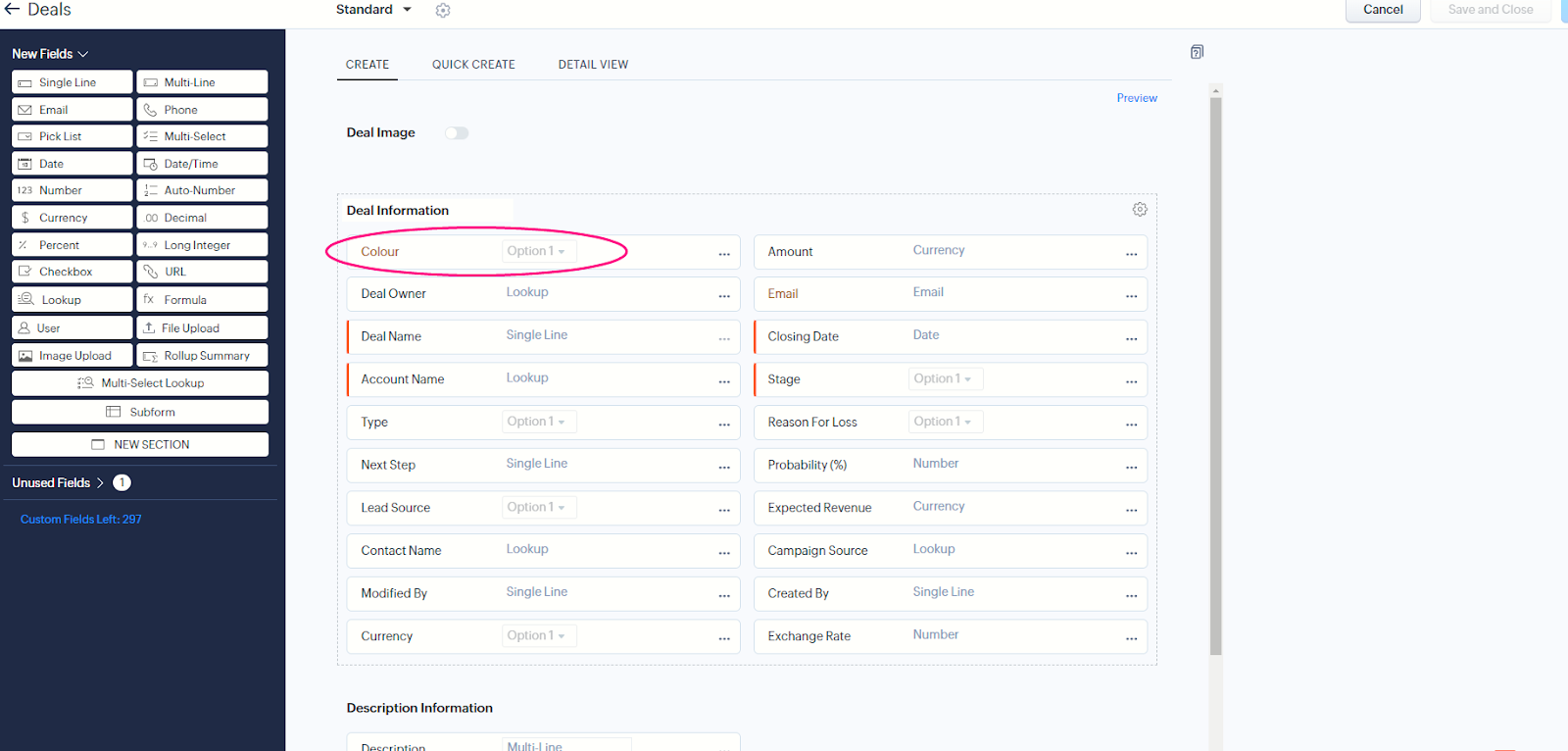 How to Add a New Field and Map from Contacts to Deals in Zoho CRM - Pashtek