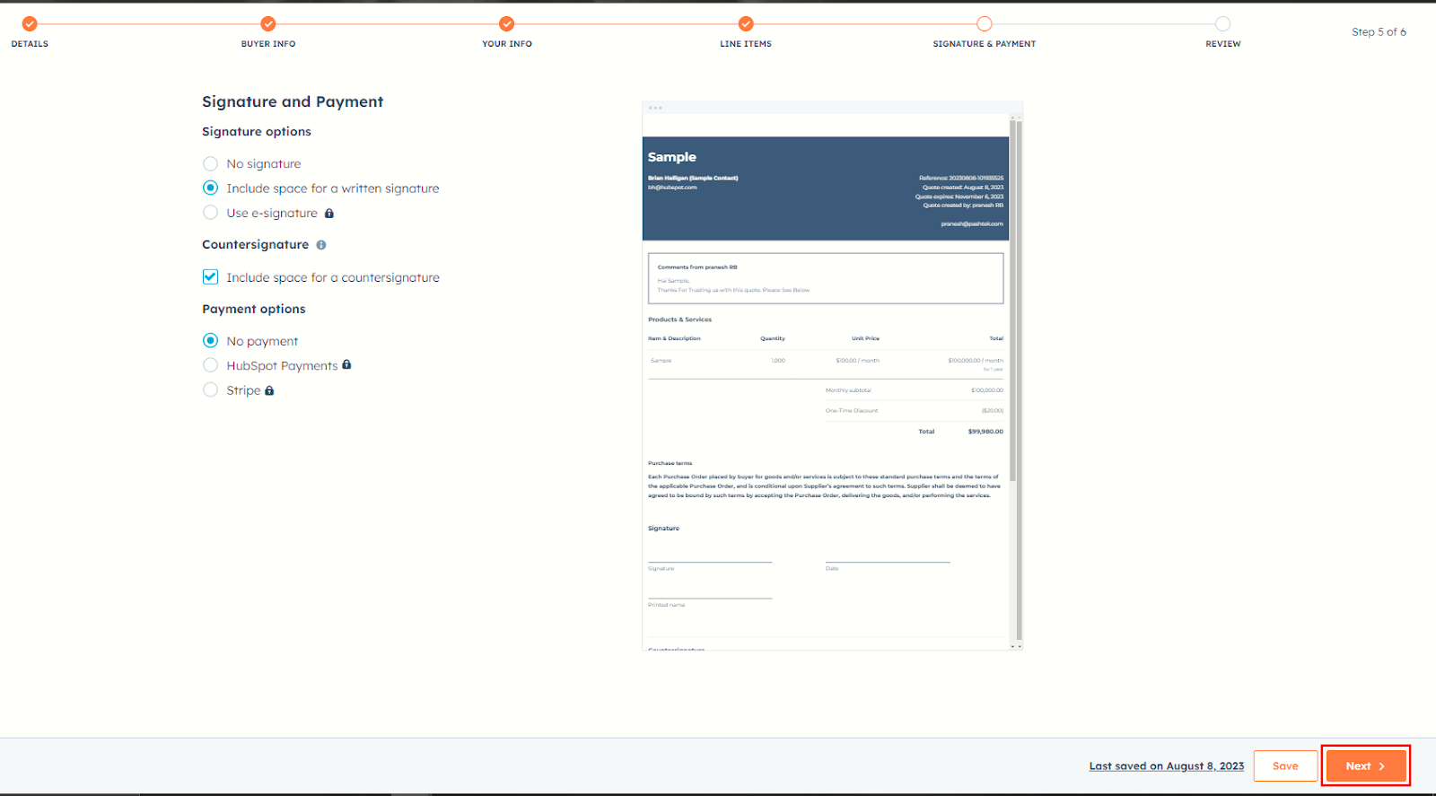 How To Create Quotes in HubSpot CRM - Pashtek