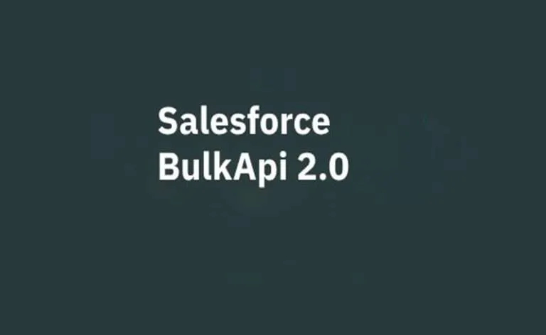 Salesforce BulkApi 2.0