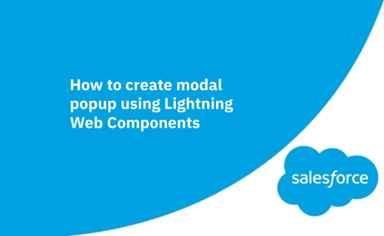 How to create modal popup using Lightning Web Components