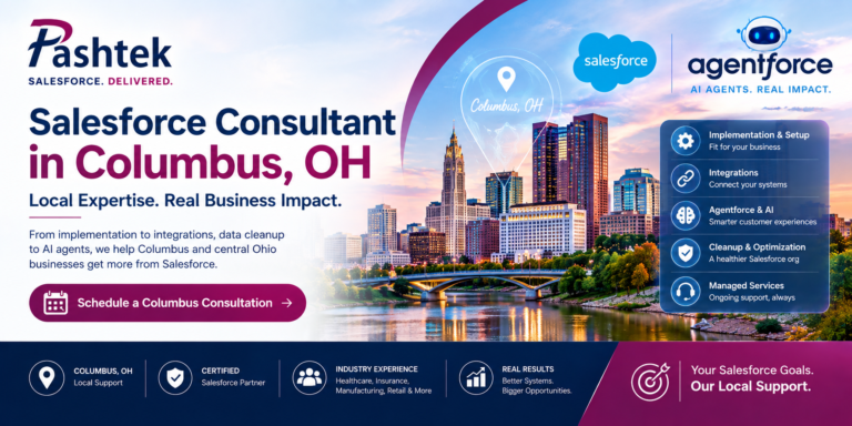 pashtek salesforce consultant columbus ohio