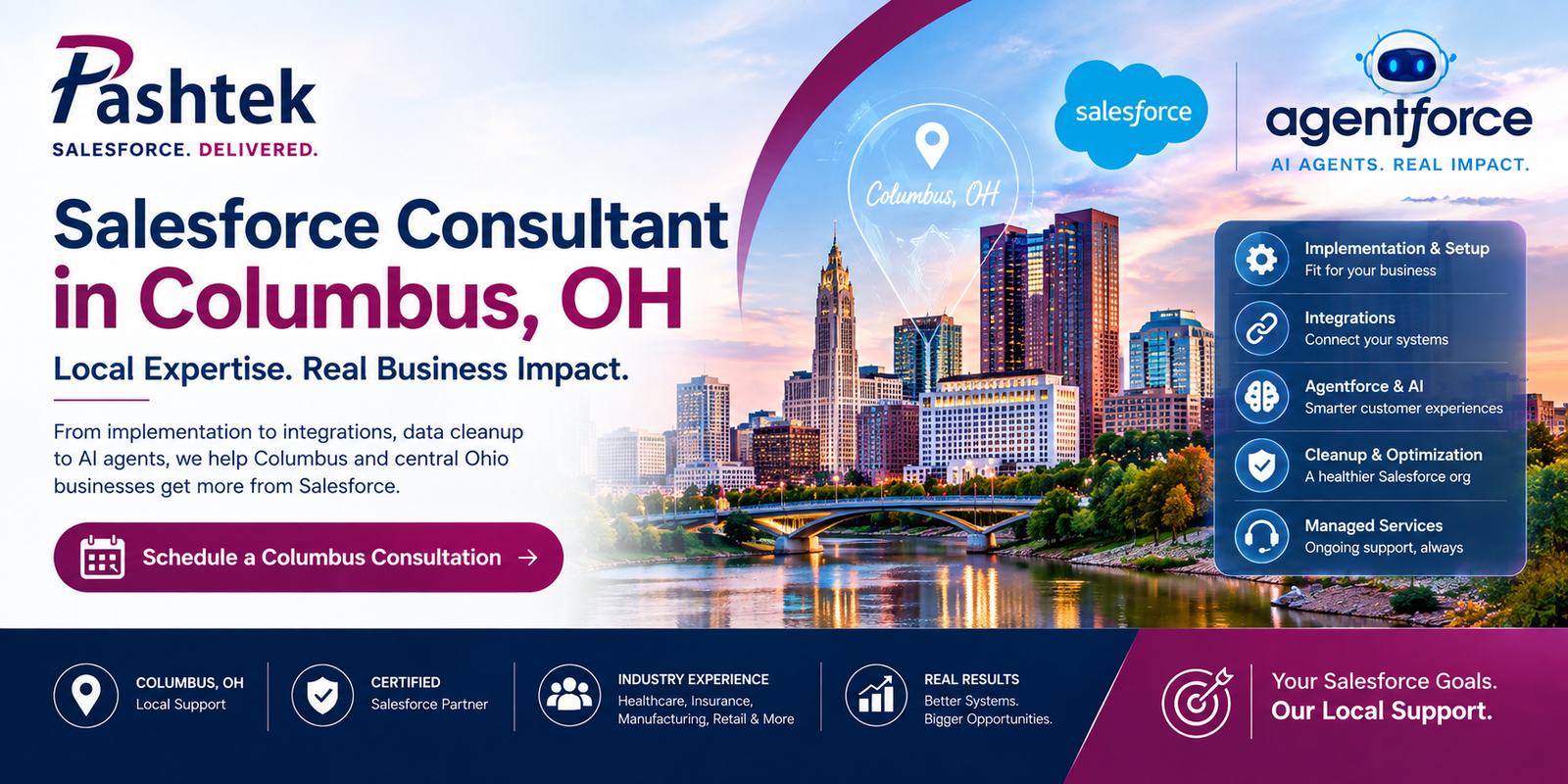 pashtek salesforce consultant columbus ohio