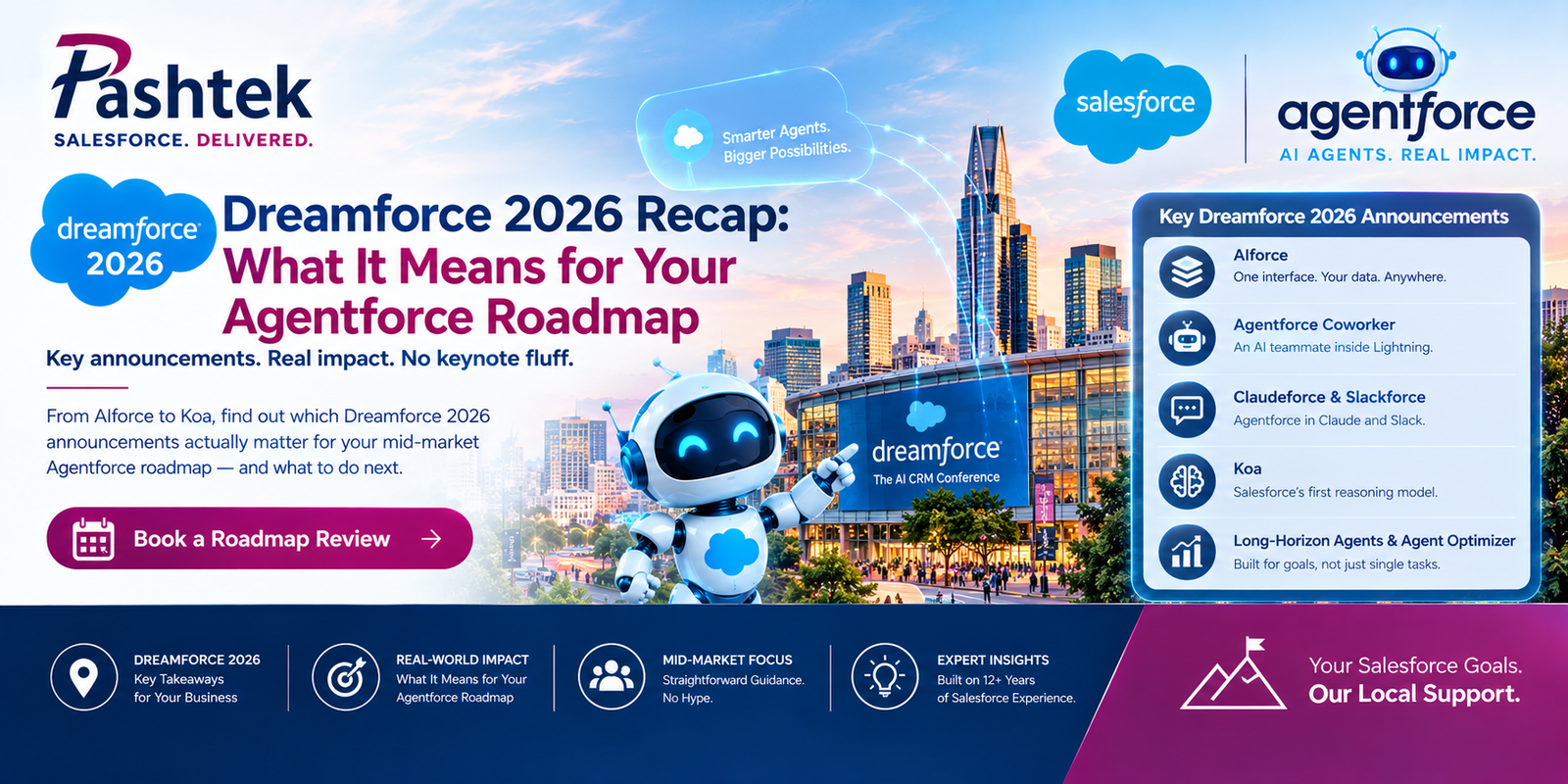 Pashtek dreamforce 2026 recap USA